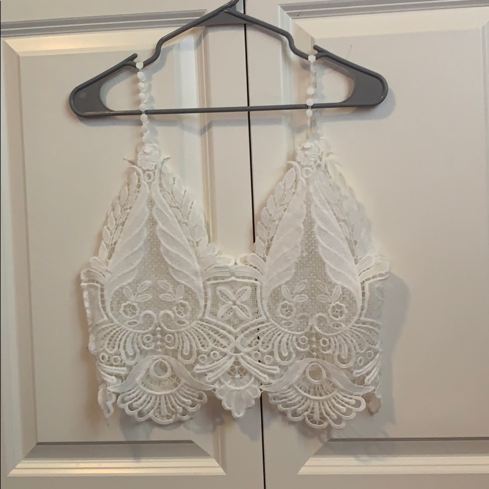 Lace tank top